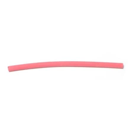 Midwest Fastener Heat Shrink Tube, Thin Wall, 3/32 in I.D. Before Shrinking, Red, 3 in, 10 PK 73082